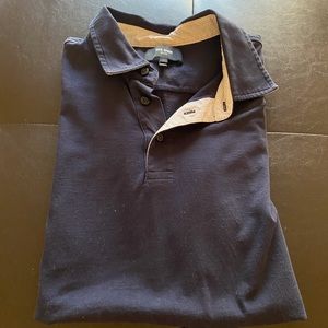 Navy blue casual shirt